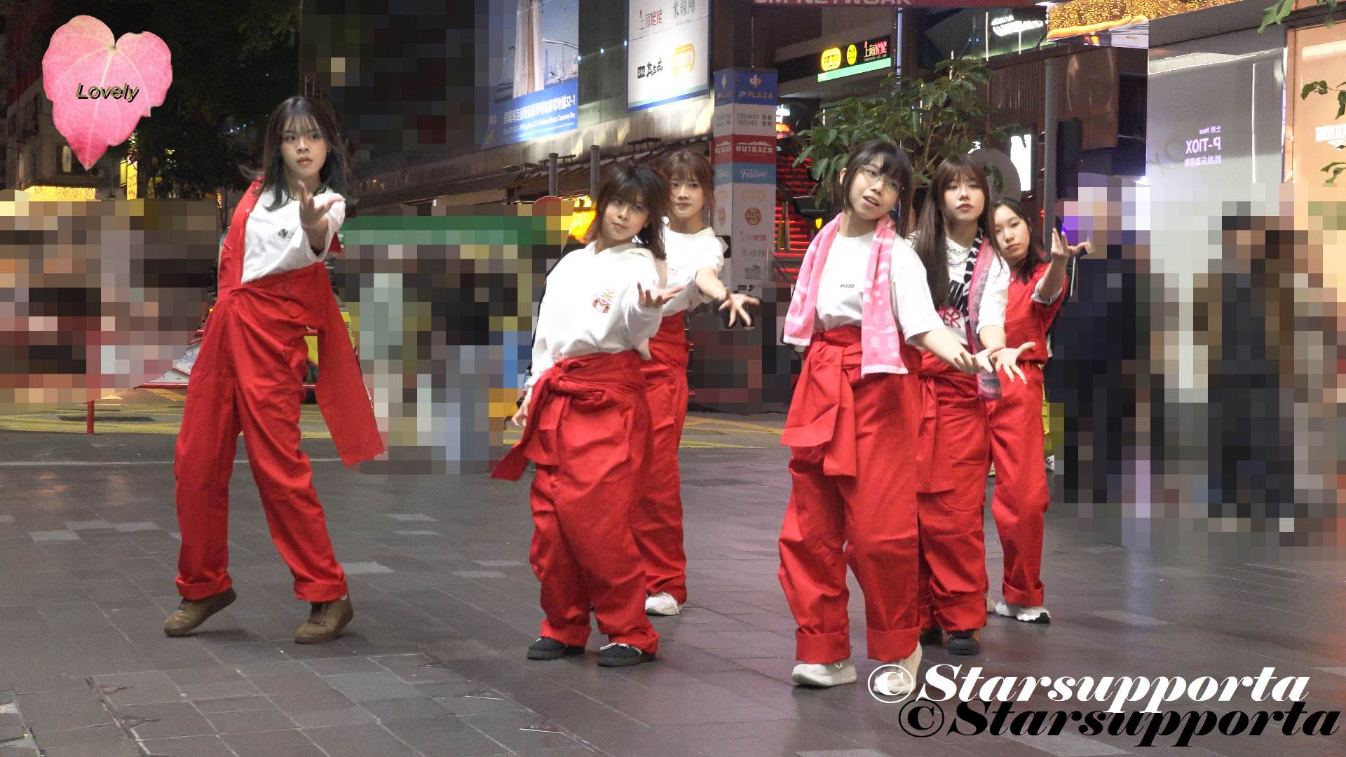 20260204 KPOP dance @ 香港銅鑼灣H&M對出